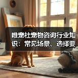唯宠社宠物咨询行业知识：常见场景、选择要点与注意事项（图2）