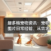趣多格宠物资讯：宠物图片日常经验，从需求判断到使用维护指南
