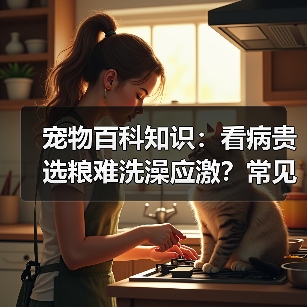 宠物百科知识：看病贵选粮难洗澡应激？常见场景选择要点与注意事项（图4）