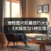 宠物图片拍摄技巧大全：3大场景与5种实用方法（图2）
