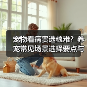 宠物看病贵选粮难？养宠常见场景选择要点与注意事项