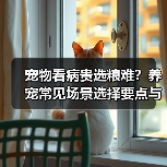 宠物看病贵选粮难？养宠常见场景选择要点与注意事项（图4）