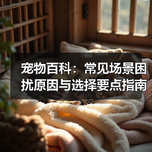 宠物百科：常见场景困扰原因与选择要点指南