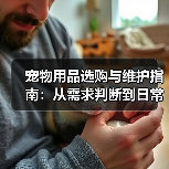 宠物用品选购与维护指南：从需求判断到日常保养（图2）