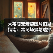 大宅萌宠宠物图片拍摄指南：常见场景与选择技巧（图2）