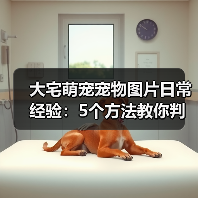 大宅萌宠宠物图片日常经验：5个方法教你判断需求与维护（图4）