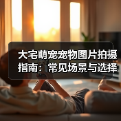 大宅萌宠宠物图片拍摄指南：常见场景与选择技巧
