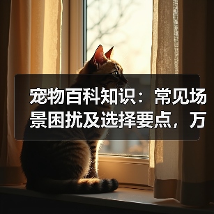 宠物百科知识：常见场景困扰及选择要点，万安云宠5大建议（图1）
