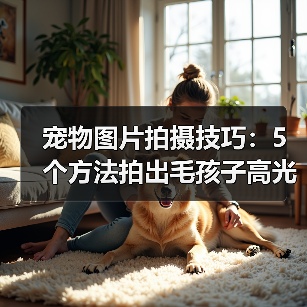 宠物图片拍摄技巧：5个方法拍出毛孩子高光时刻（图2）