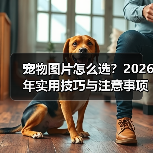 宠物图片怎么选？2026年实用技巧与注意事项（图4）