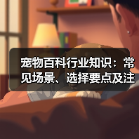 宠物百科行业知识：常见场景、选择要点及注意事项（图2）
