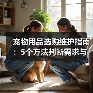 宠物用品选购维护指南：5个方法判断需求与延长使用寿命（图4）