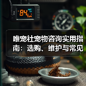 唯宠社宠物咨询实用指南：选购、维护与常见问题解析2026（图1）