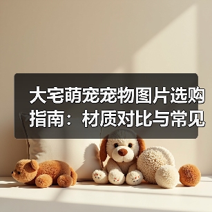 大宅萌宠宠物图片选购指南：材质对比与常见问题解析（图1）