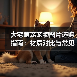 大宅萌宠宠物图片选购指南：材质对比与常见问题解析（图2）