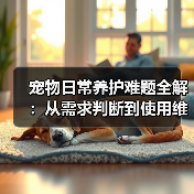 宠物日常养护难题全解：从需求判断到使用维护的实用经验（图2）