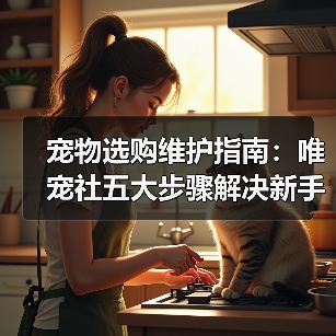 宠物选购维护指南：唯宠社五大步骤解决新手难题2026（图3）