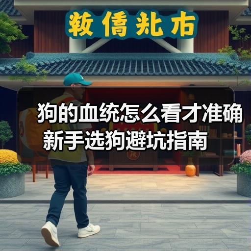 狗的血统怎么看才准确新手选狗避坑指南