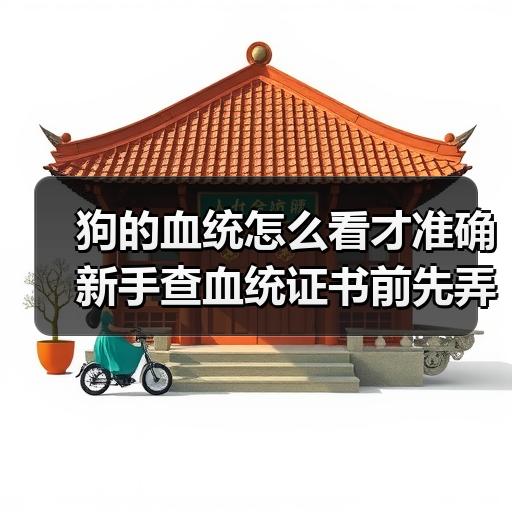 狗的血统怎么看才准确 新手查血统证书前先弄清这几个细节