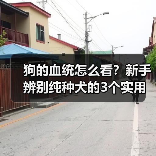狗的血统怎么看？新手辨别纯种犬的3个实用方法