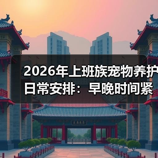 2026年上班族宠物养护日常安排：早晚时间紧也能照护好的实用方法